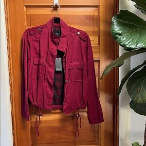 Red Maverick Women's Jacket by Rails